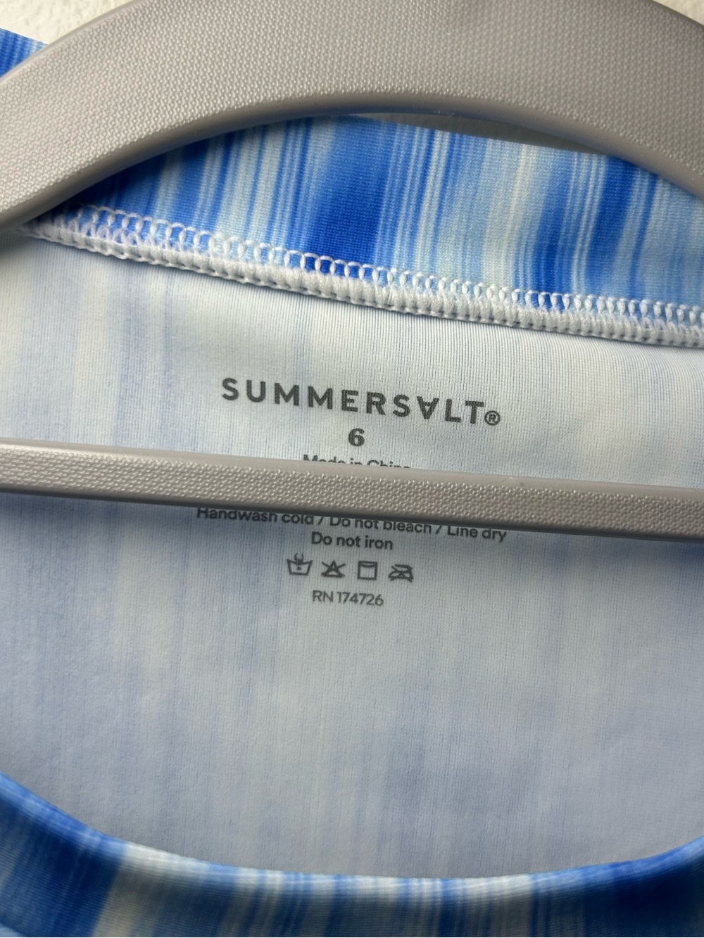 Summer Salt The Waterside Ruffle Rash Guard NWT - Picture 6 of 6